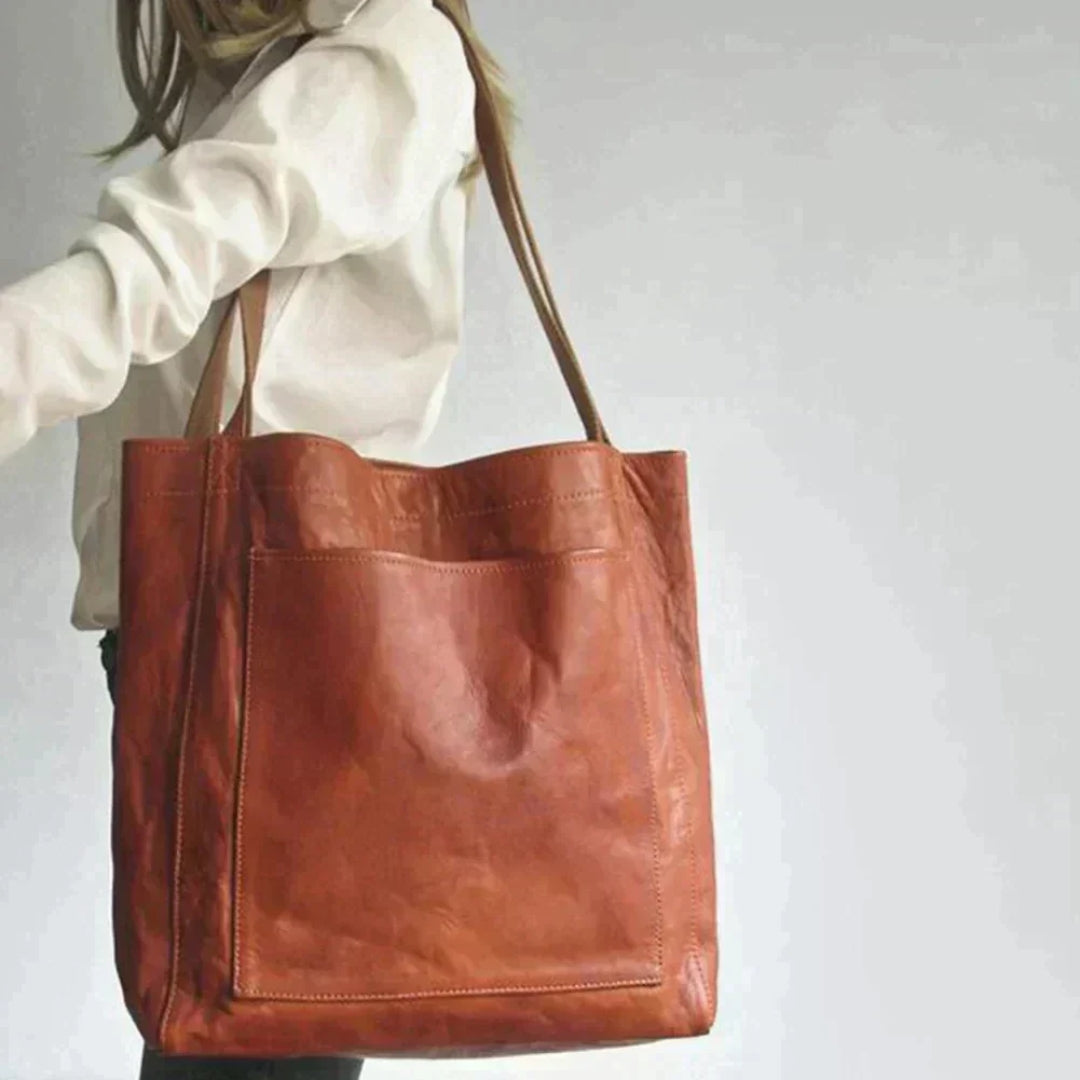 Ella™ Modern Leather Handbag