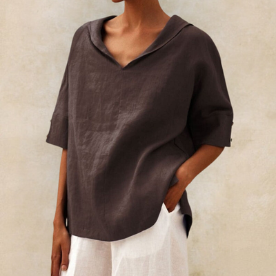 Harper™ | Oversized Collar Shirt