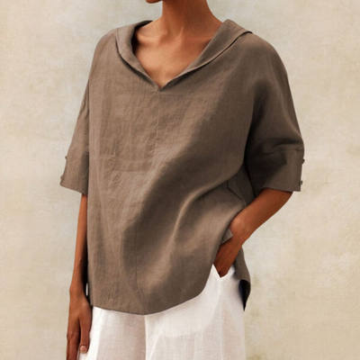 Harper™ | Oversized Collar Shirt