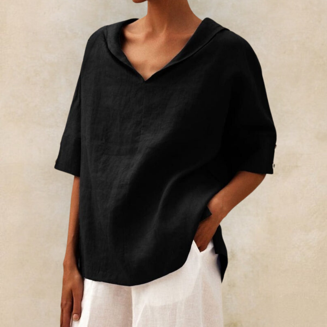 Harper™ | Oversized Collar Shirt