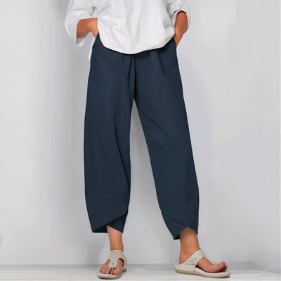 Lana | Versatile Cotton-Linen Pants